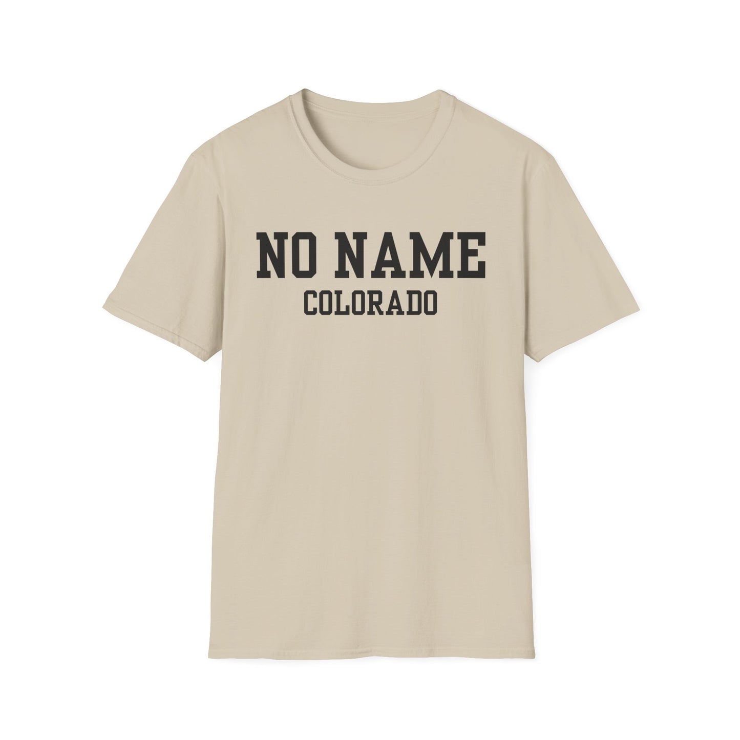 No Name Funny City Name T-Shirt hometown humor quirky place tee local pride tee weird town shirt custom city tee novelty t-shirt