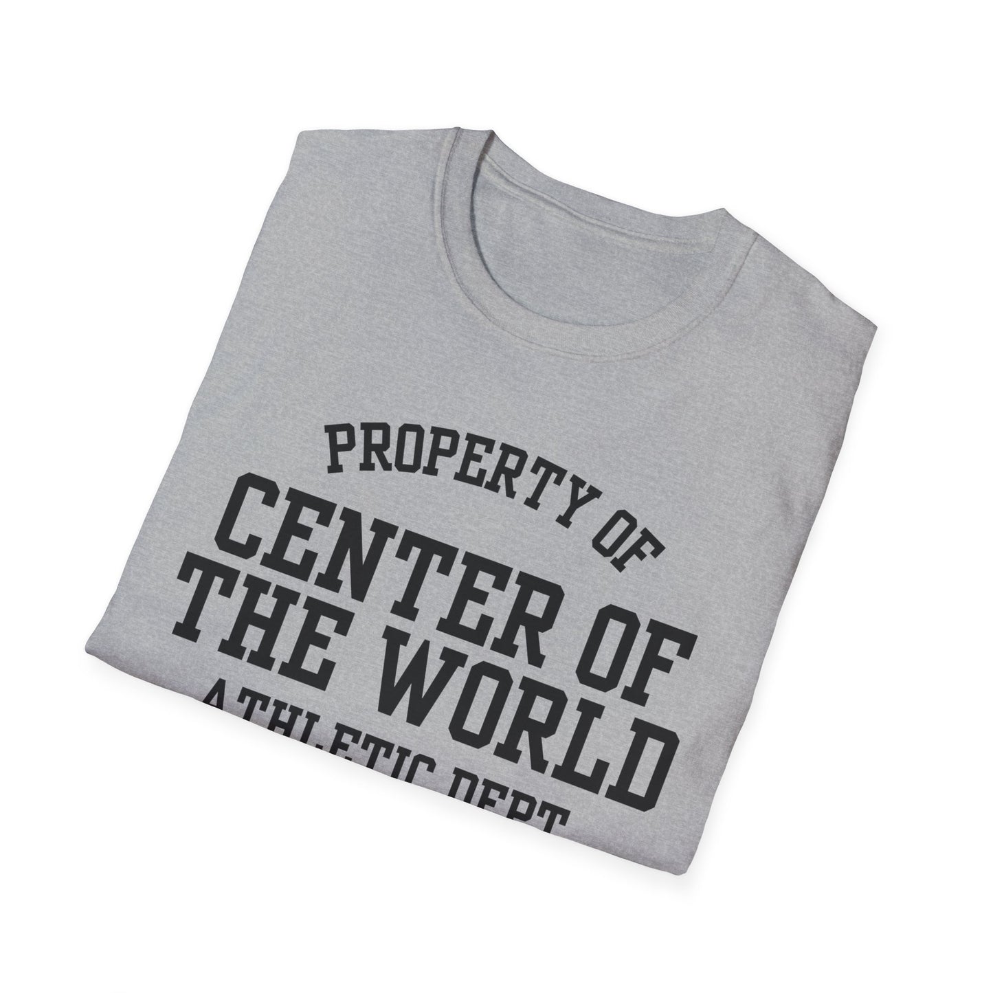Center of the World Funny City Name T-Shirt sarcastic graphic tee road trip souvenir shirt novelty t-shirt for adults funny city name shirt unisex funny shirt