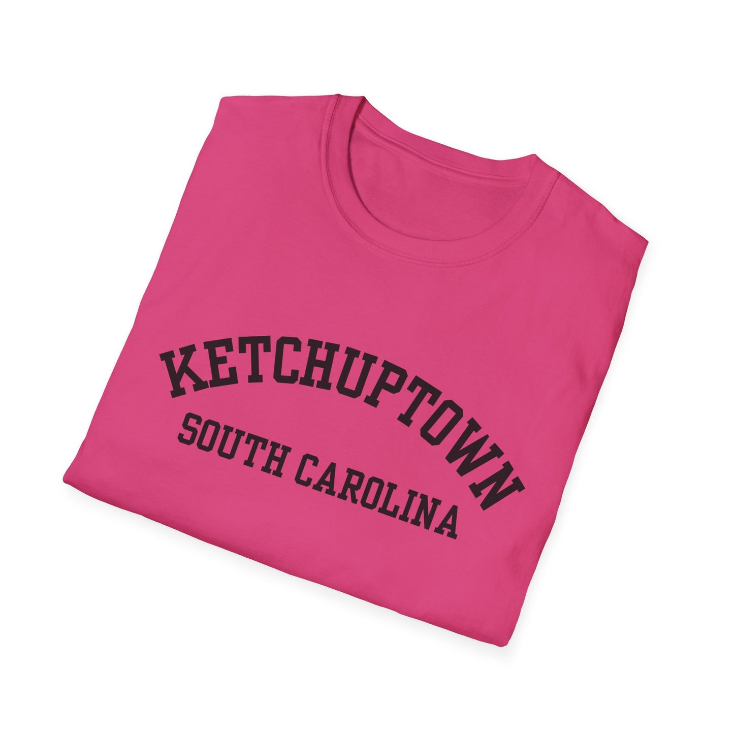 Ketchuptown Funny City Name T-Shirt sarcastic graphic tee custom city t-shirt hometown pride shirt funny city name shirt unisex funny shirt