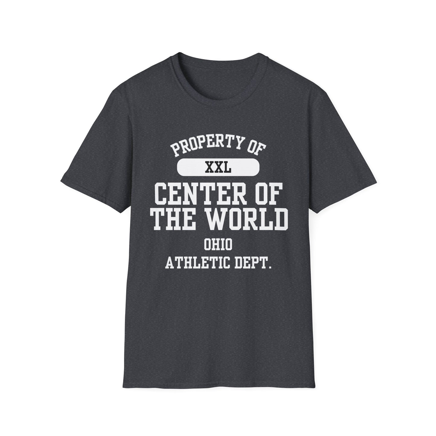 Center of the World Funny City Name T-Shirt silly town tee gag gift tee ironic tee weird town shirt novelty t-shirt travel gift tee sarcastic shirt