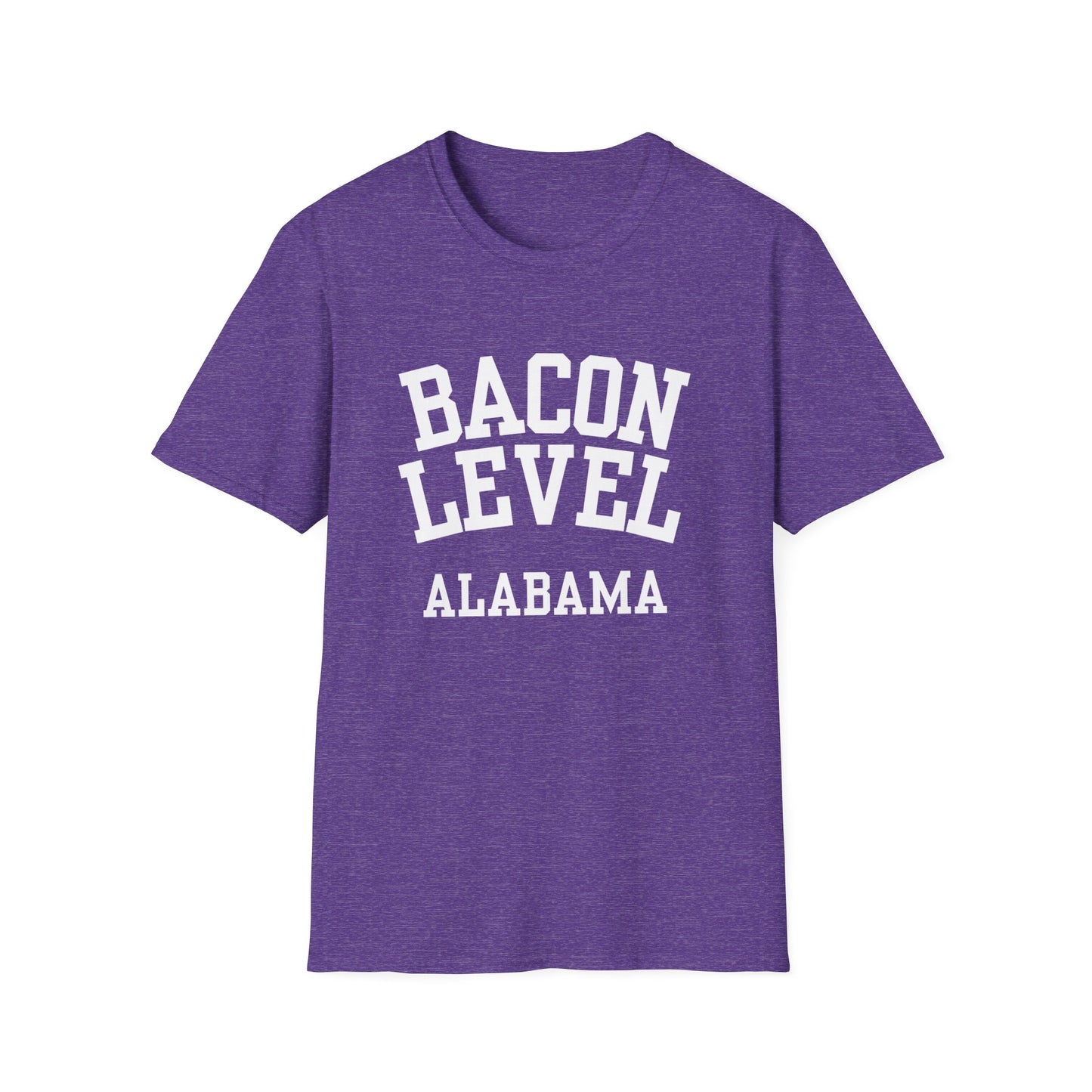 Bacon Level Funny City Name T-Shirt weird town shirt sarcastic shirt silly town tee local pride tee funny city name travel gift tee small town gift