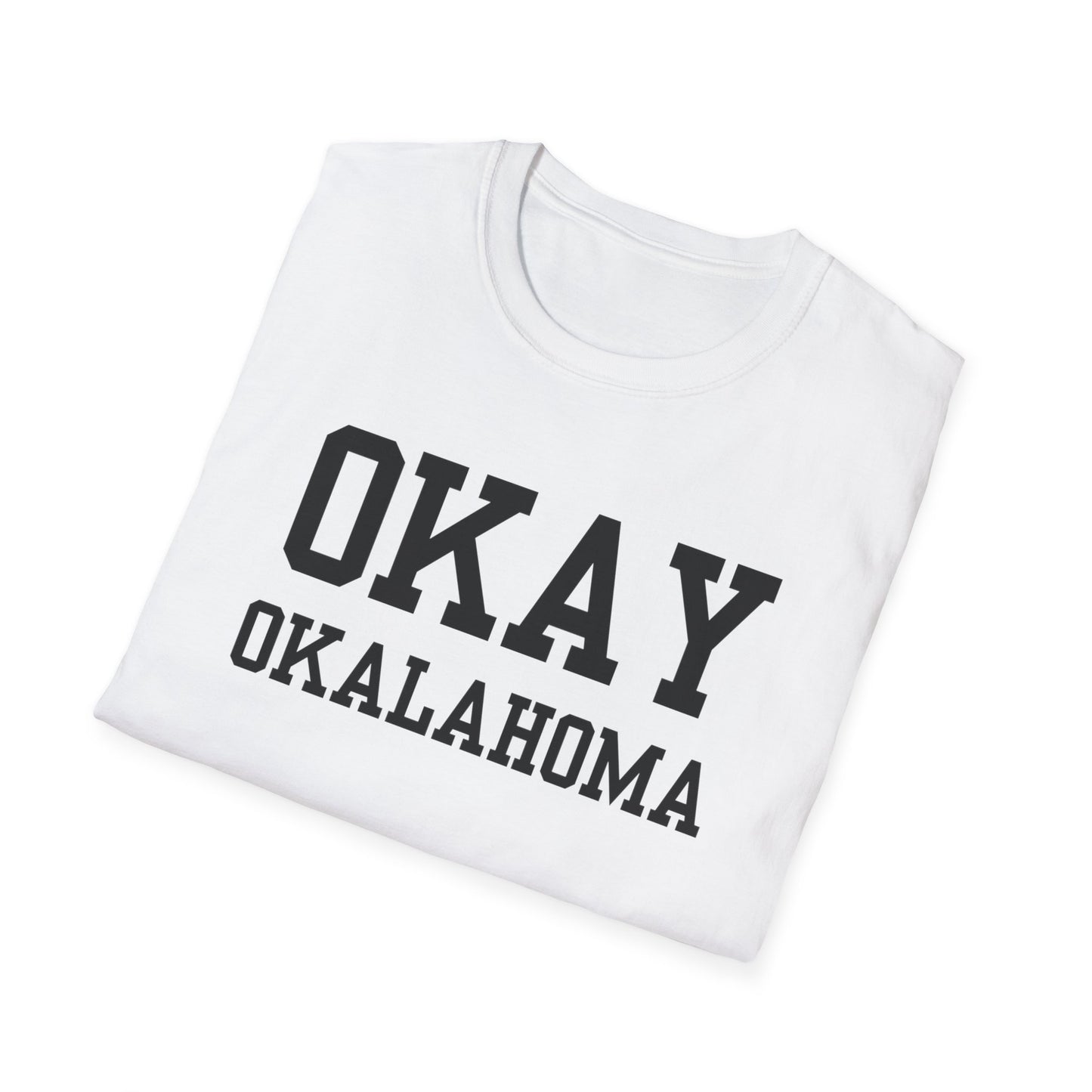 Okay Funny City Name T-Shirt travel gift tee hometown humor ironic tee local pride tee gag gift tee funny city name sarcastic shirt