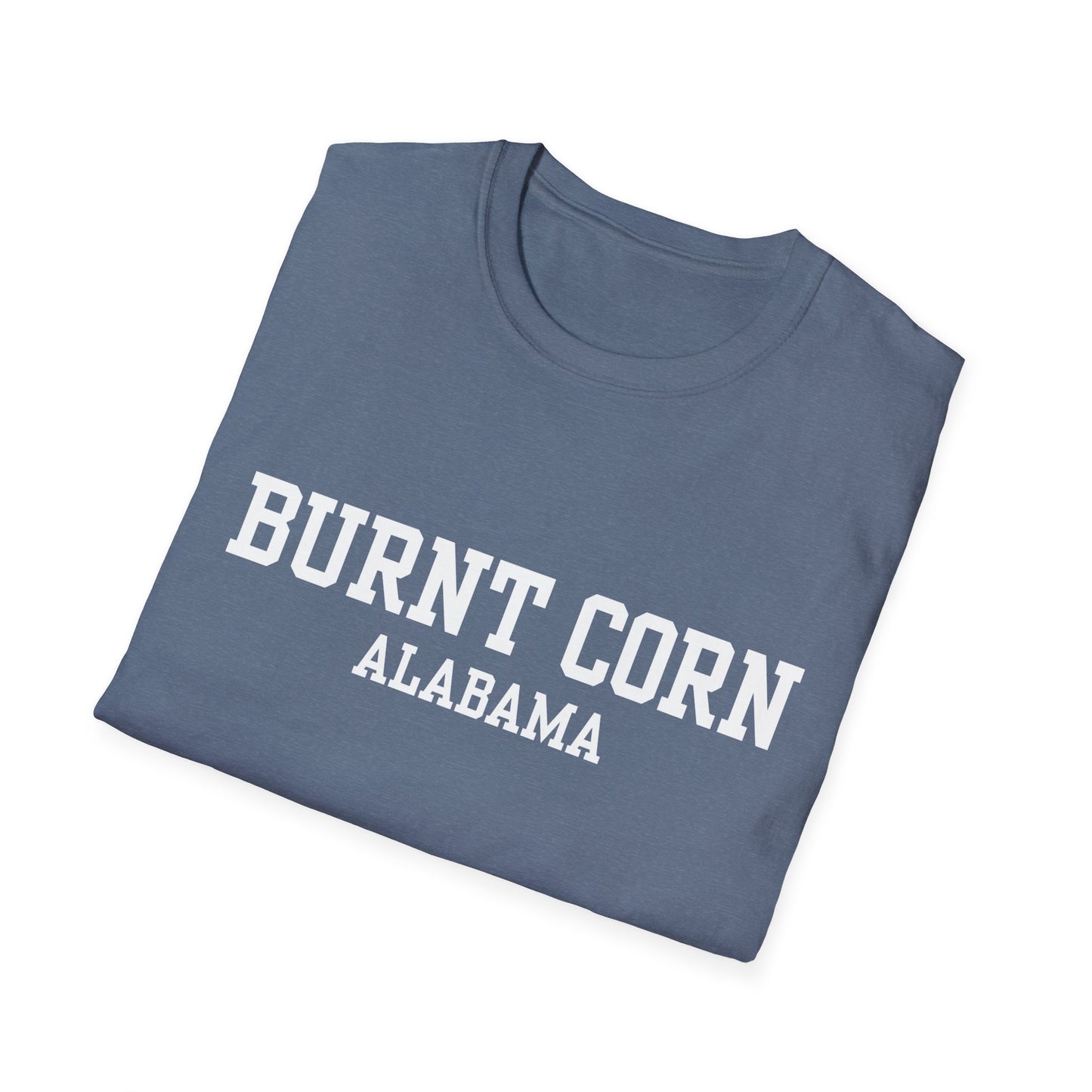 Burnt Corn Funny City Name T-Shirt local pride tee hometown humor small town gift silly town tee weird town shirt novelty t-shirt