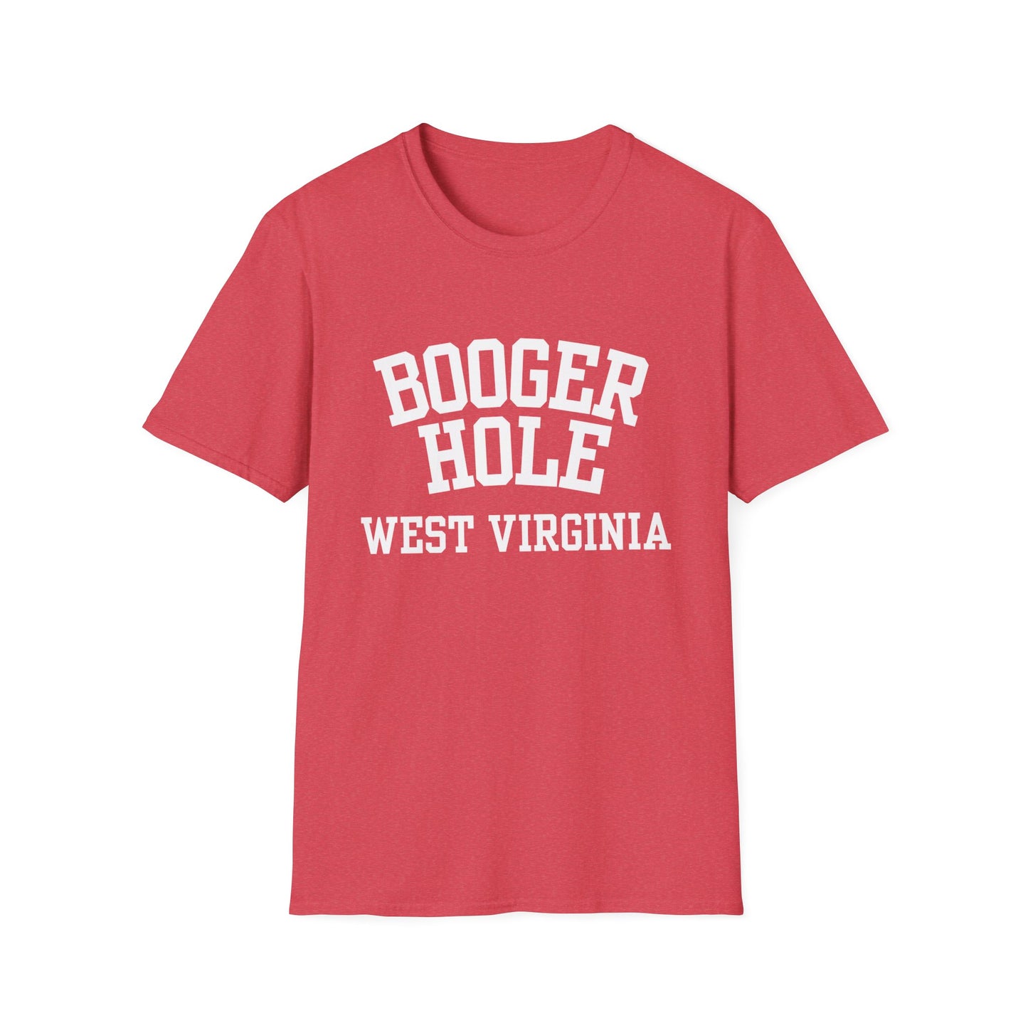 Booger Hole Funny City Name T-Shirt novelty t-shirt ironic tee quirky place tee hometown humor silly town tee custom city tee local pride tee