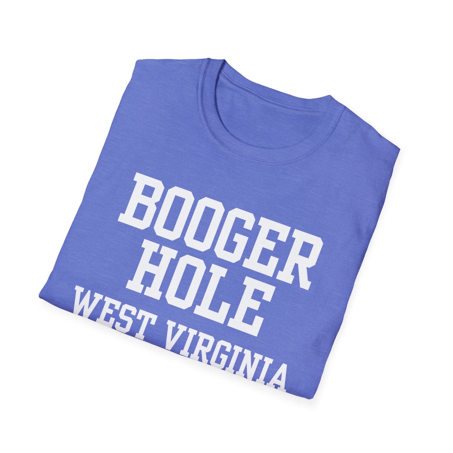 Booger Hole Funny City Name T-Shirt small town gift hometown humor ironic tee quirky place tee silly town tee weird town shirt gag gift tee