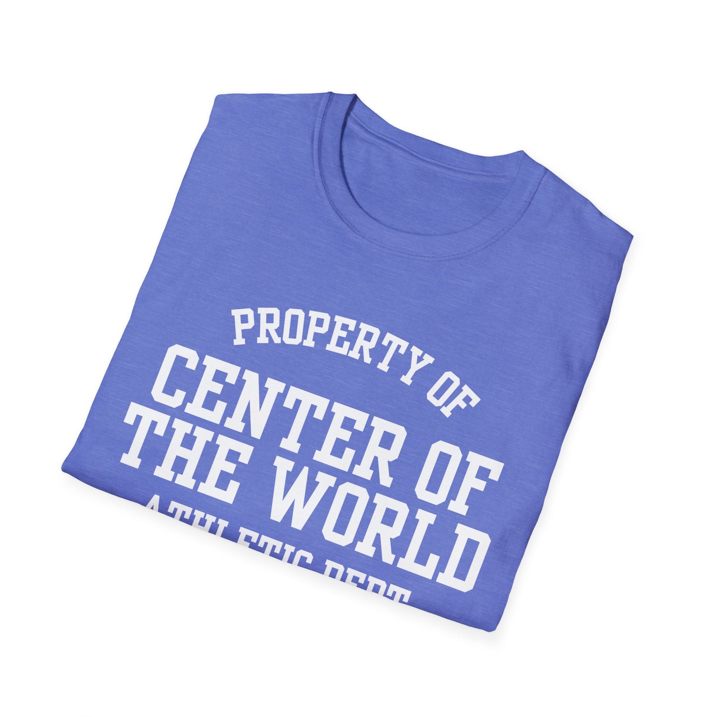 Center of the World Funny City Name T-Shirt local pride tee gag gift tee funny city name novelty t-shirt travel gift tee silly town tee small town gift