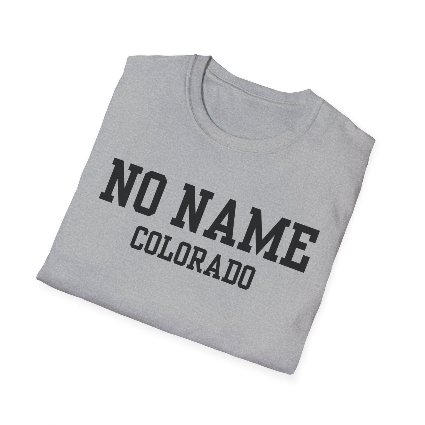 No Name Funny City Name T-Shirt hometown humor quirky place tee local pride tee weird town shirt custom city tee novelty t-shirt