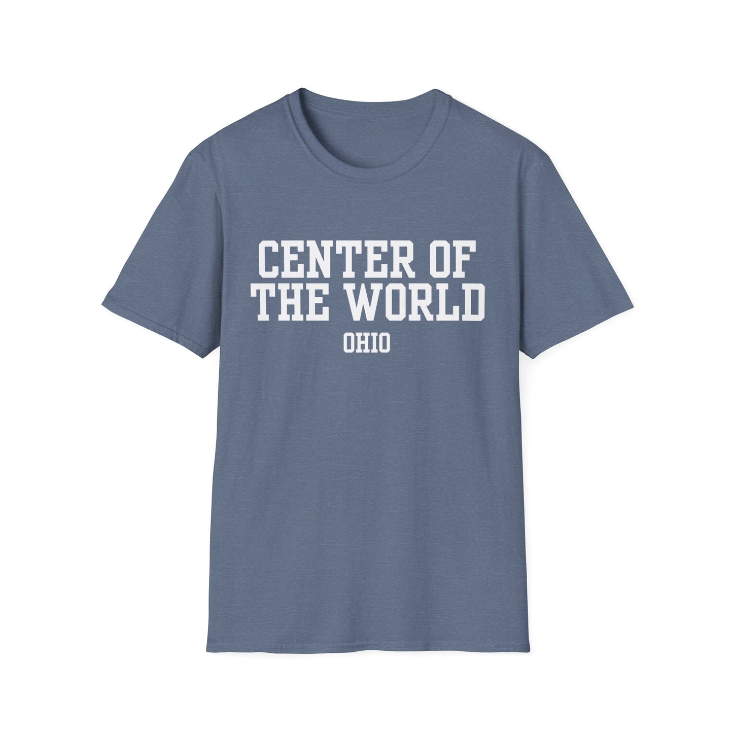 Center of the World Funny City Name T-Shirt travel gift tee sarcastic shirt custom city tee gag gift tee silly town tee small town gift novelty t-shirt