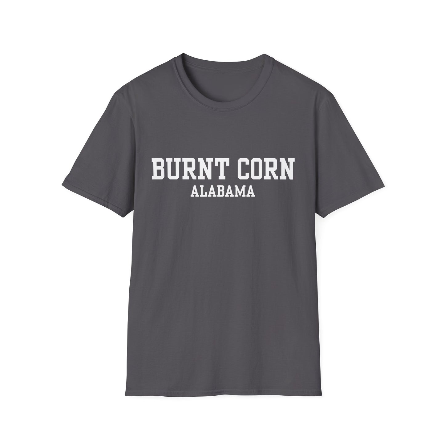 Burnt Corn Funny City Name T-Shirt local pride tee hometown humor small town gift silly town tee weird town shirt novelty t-shirt