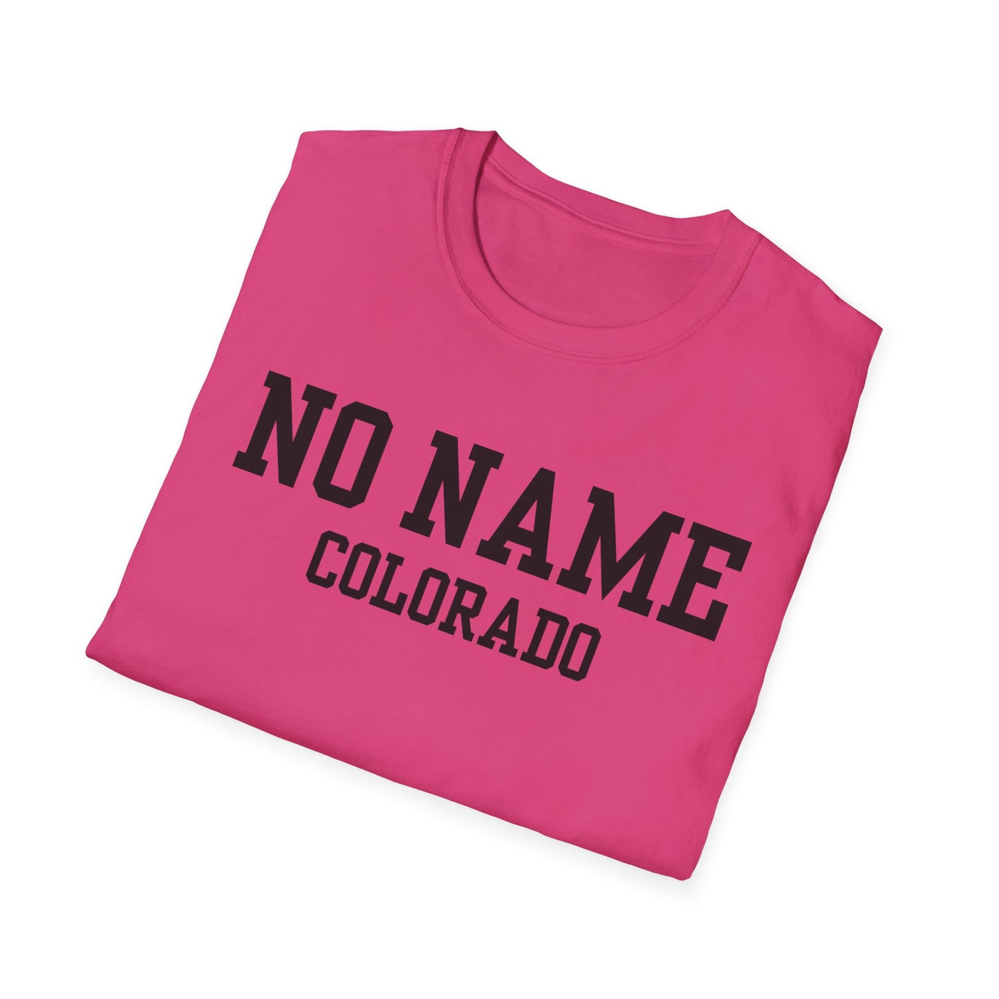No Name Funny City Name T-Shirt hometown humor quirky place tee local pride tee weird town shirt custom city tee novelty t-shirt