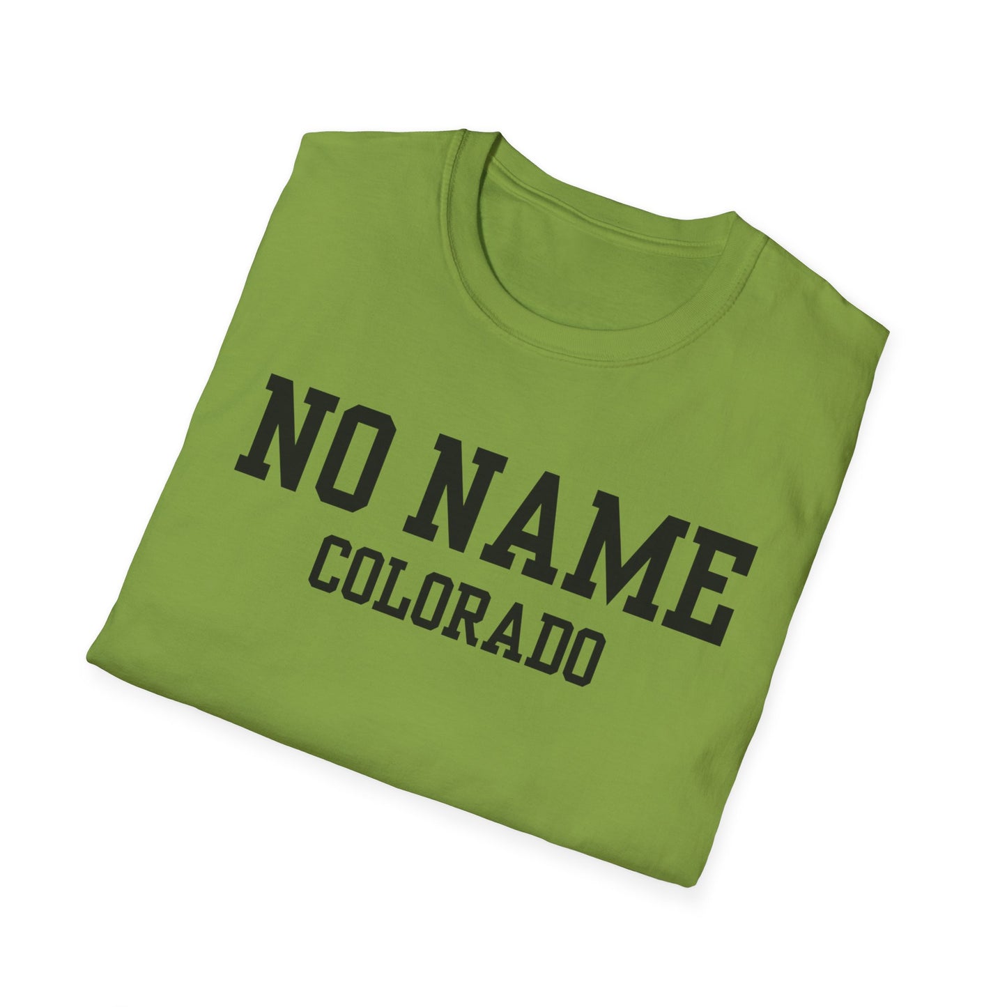 No Name Funny City Name T-Shirt hometown humor quirky place tee local pride tee weird town shirt custom city tee novelty t-shirt