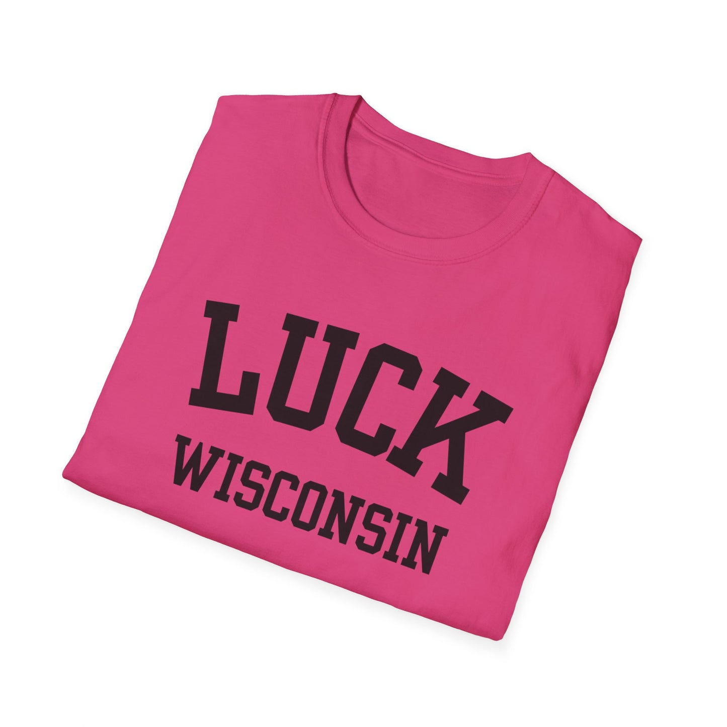 Luck Funny City Name T-Shirt small town gift travel gift tee gag gift tee quirky place tee novelty t-shirt funny city name local pride tee