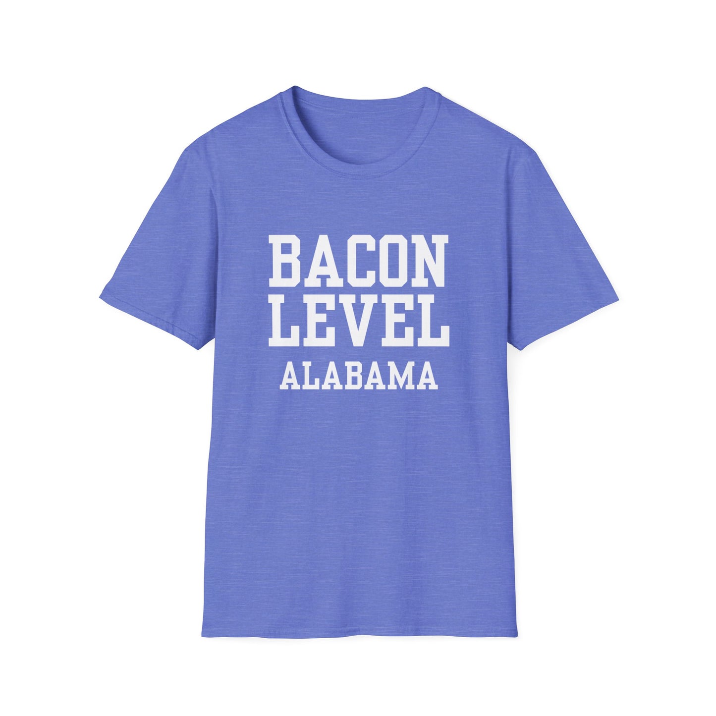 Bacon Level Funny City Name T-Shirt travel gift tee custom city tee novelty t-shirt silly town tee hometown humor gag gift tee sarcastic shirt