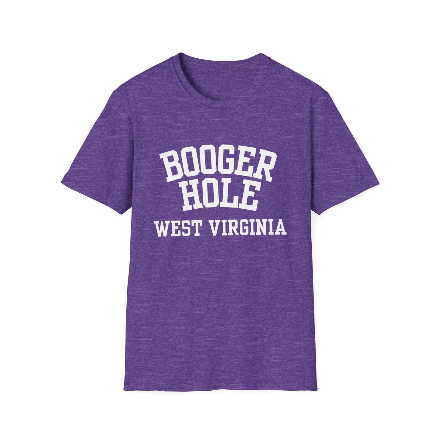 Booger Hole Funny City Name T-Shirt novelty t-shirt ironic tee quirky place tee hometown humor silly town tee custom city tee local pride tee