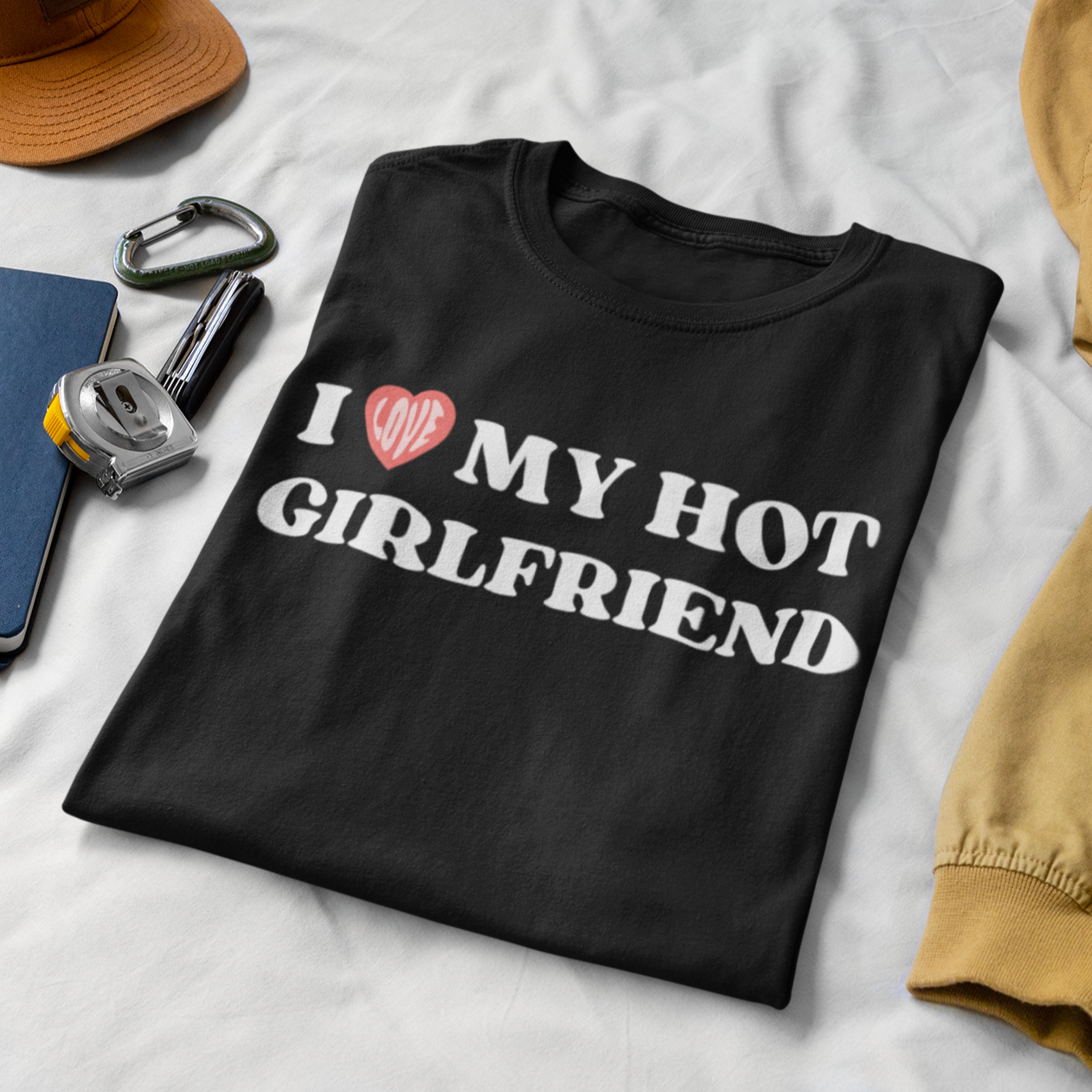 IK HAAT VALENTIJNSDAG heren t-shirt - Wit - Maat S - korte mouwen IK HAAT VALENTIJNSDAG heren t-shirt - Wit - Maat S - korte mouwen