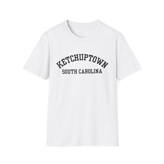 Ketchuptown Funny City Name T-Shirt sarcastic graphic tee custom city t-shirt hometown pride shirt funny city name shirt unisex funny shirt