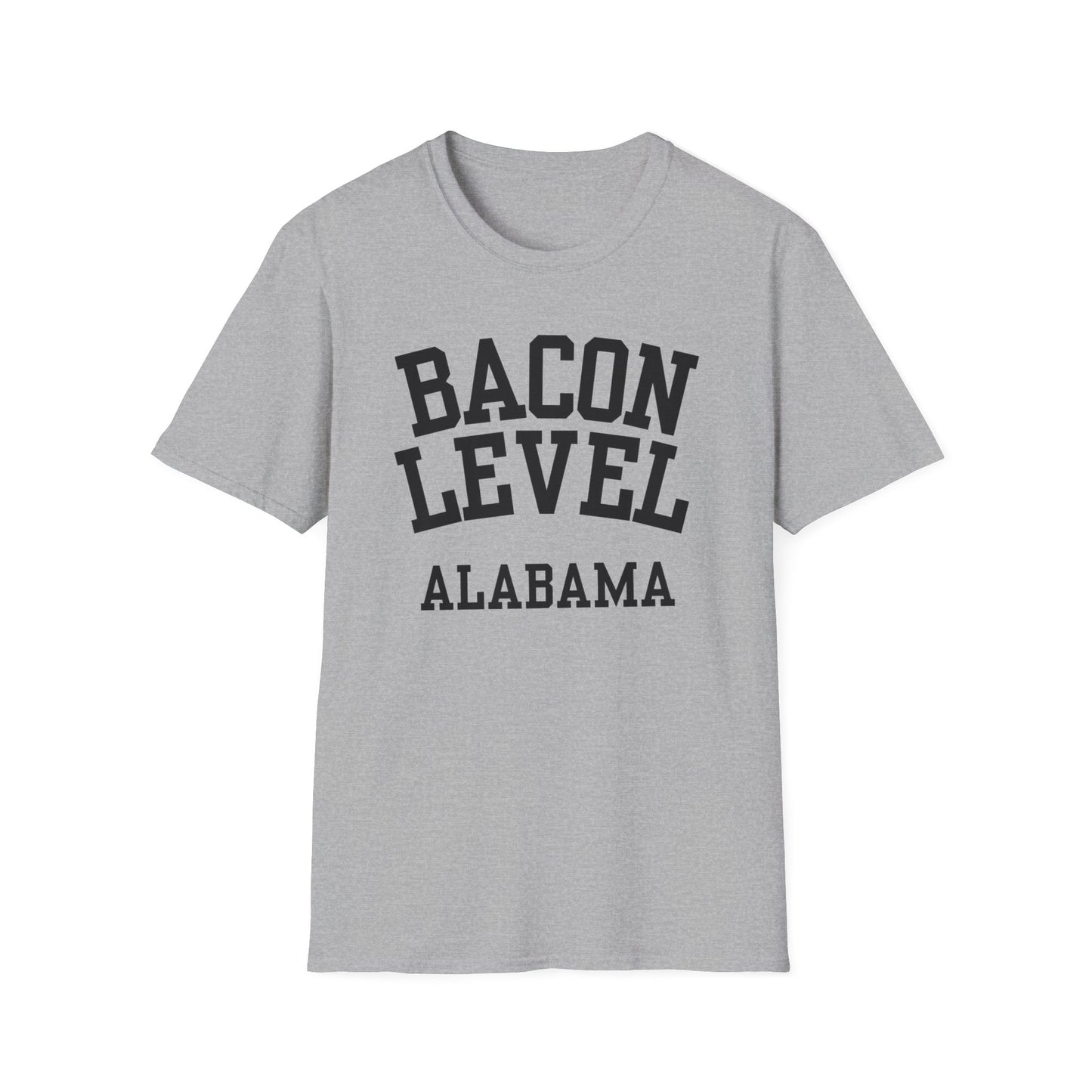Bacon Level Funny City Name T-Shirt sarcastic graphic tee quirky town shirt funny city name shirt unisex funny shirt custom city t-shirt