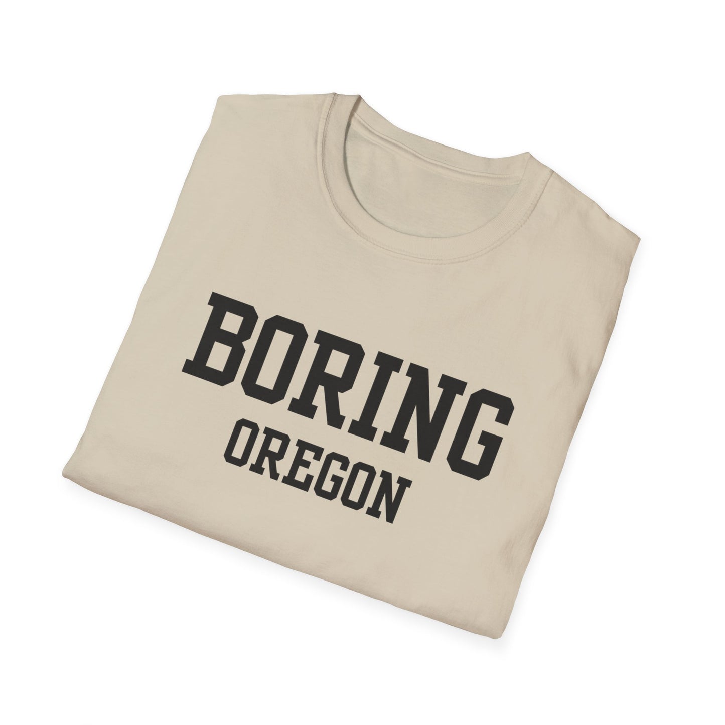 Boring Funny City Name T-Shirt hometown pride shirt road trip souvenir shirt gift for travelers sarcastic graphic tee retro city name shirt