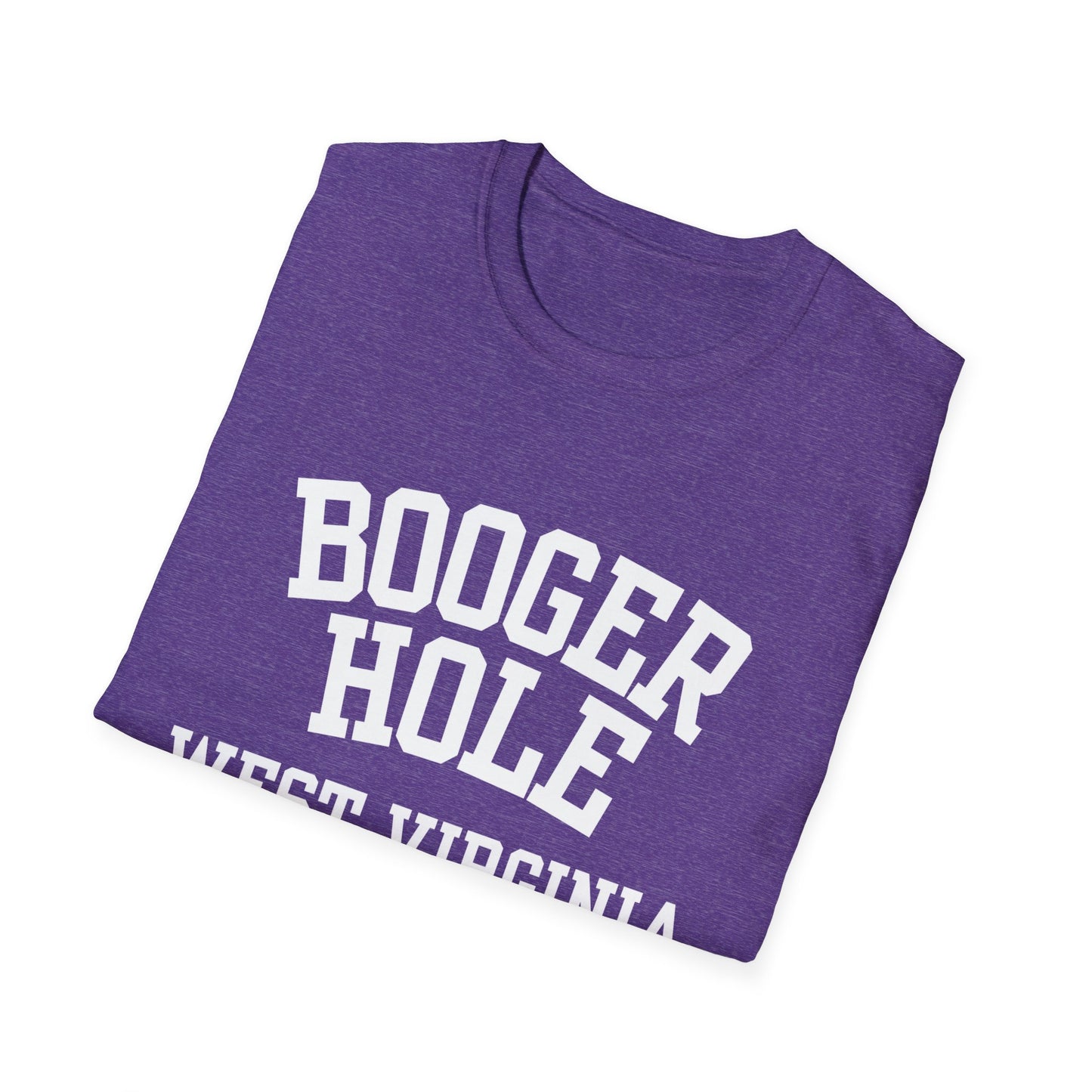 Booger Hole Funny City Name T-Shirt novelty t-shirt ironic tee quirky place tee hometown humor silly town tee custom city tee local pride tee