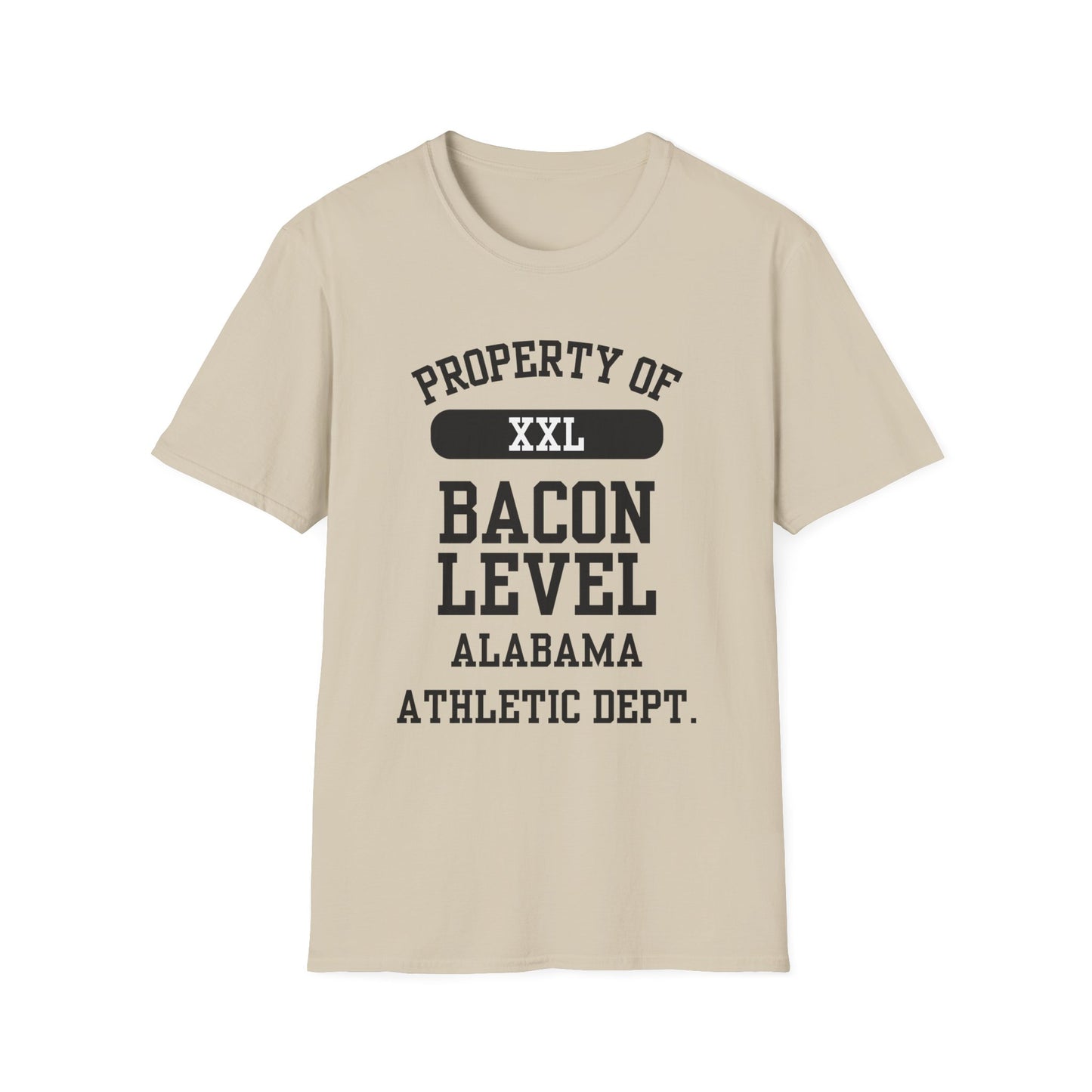 Bacon Level Funny City Name T-Shirt quirky town shirt custom city t-shirt hometown pride shirt funny city name shirt gift for travelers
