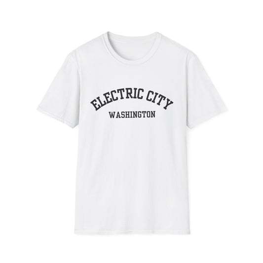 Electric City Funny City Name T-Shirt silly town tee local pride tee weird town shirt gag gift tee novelty t-shirt custom city tee
