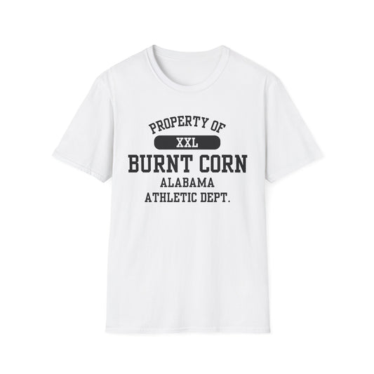 Burnt Corn Funny City Name T-Shirt local pride tee hometown humor small town gift silly town tee weird town shirt novelty t-shirt