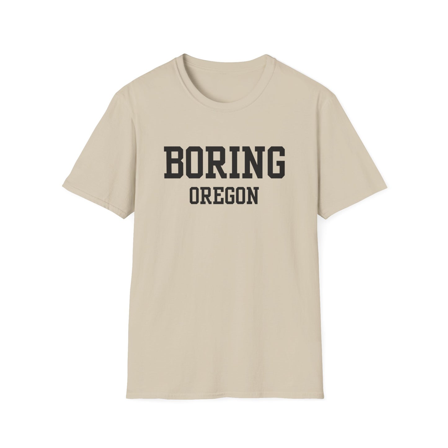 Boring Funny City Name T-Shirt hometown pride shirt road trip souvenir shirt gift for travelers sarcastic graphic tee retro city name shirt