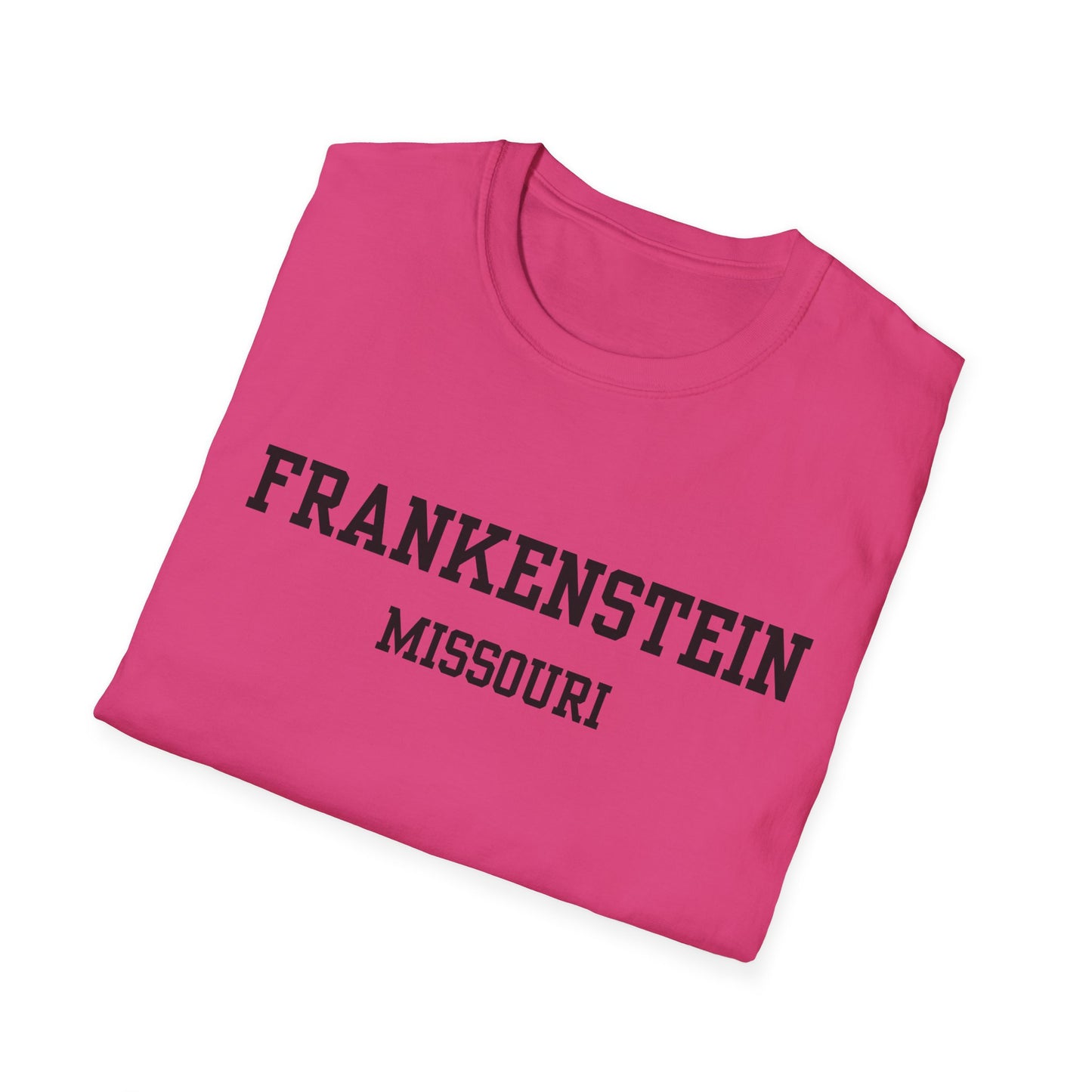 Frankenstein Funny City Name T-Shirt unisex funny shirt hometown pride shirt road trip souvenir shirt retro city name shirt gift for travelers