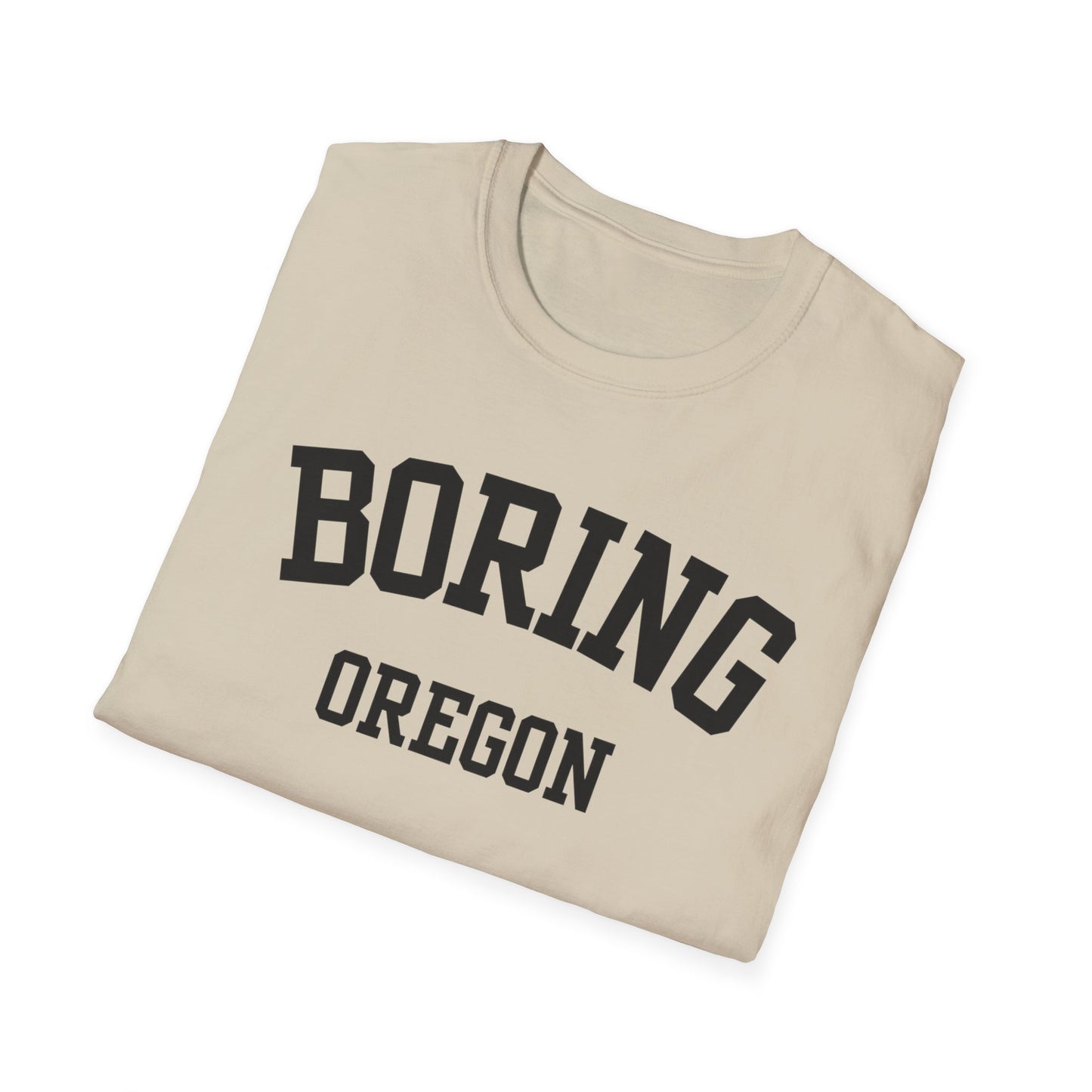 Boring Funny City Name T-Shirt hometown pride shirt custom city t-shirt funny city name shirt sarcastic graphic tee novelty t-shirt for adults