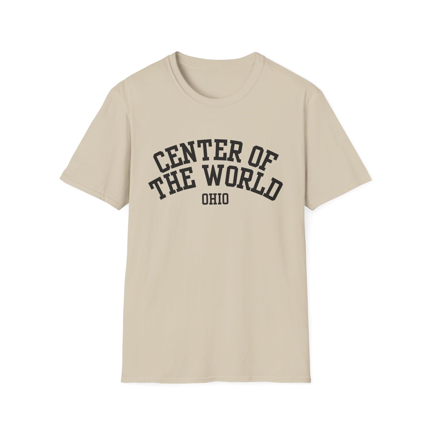 Center of the World Funny City Name T-Shirt retro city name shirt quirky town shirt sarcastic graphic tee funny city name shirt novelty t-shirt for adults