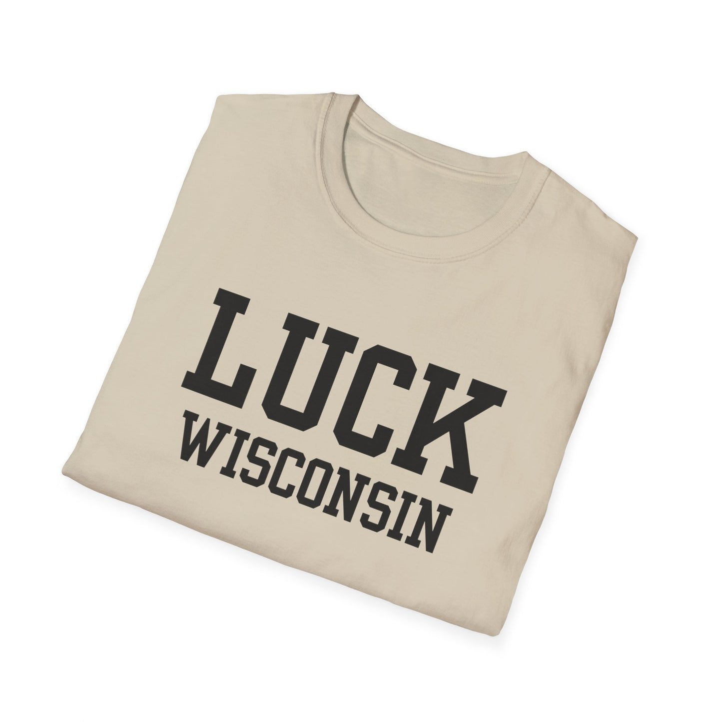 Luck Funny City Name T-Shirt retro city name shirt sarcastic graphic tee unisex funny shirt road trip souvenir shirt funny city name shirt