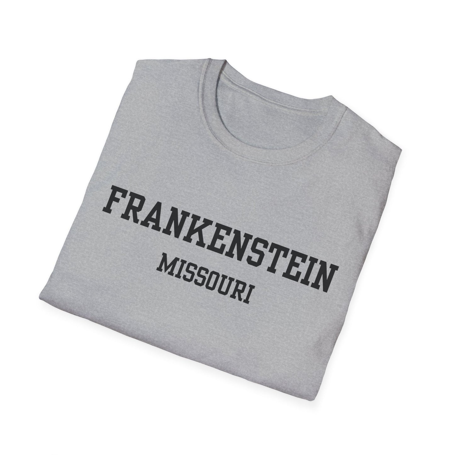 Frankenstein Funny City Name T-Shirt unisex funny shirt hometown pride shirt road trip souvenir shirt retro city name shirt gift for travelers