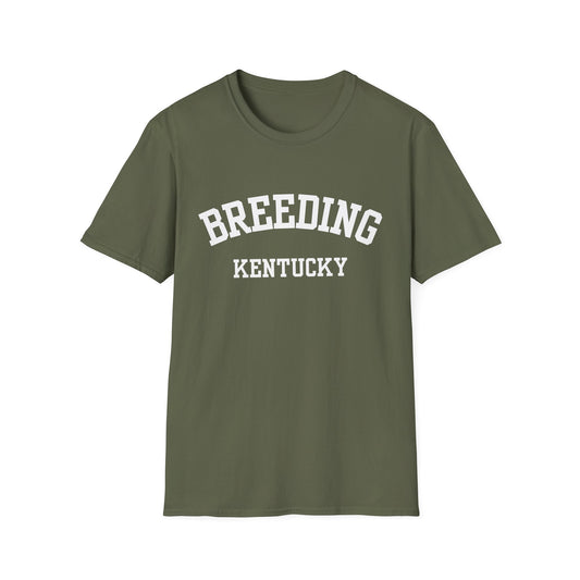 Breeding Funny City Name T-Shirt small town gift silly town tee travel gift tee gag gift tee sarcastic shirt ironic tee hometown humor