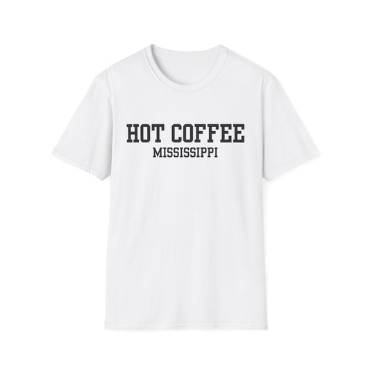 Hot Coffee Funny City Name T-Shirt quirky town shirt novelty t-shirt for adults unisex funny shirt hometown pride shirt sarcastic graphic tee