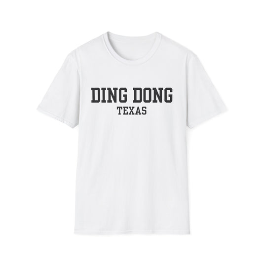 Ding Dong Funny City Name T-Shirt weird town shirt gag gift tee small town gift ironic tee hometown humor local pride tee funny city name