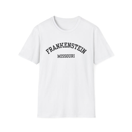 Frankenstein Funny City Name T-Shirt retro city name shirt novelty t-shirt for adults hometown pride shirt unisex funny shirt sarcastic graphic tee