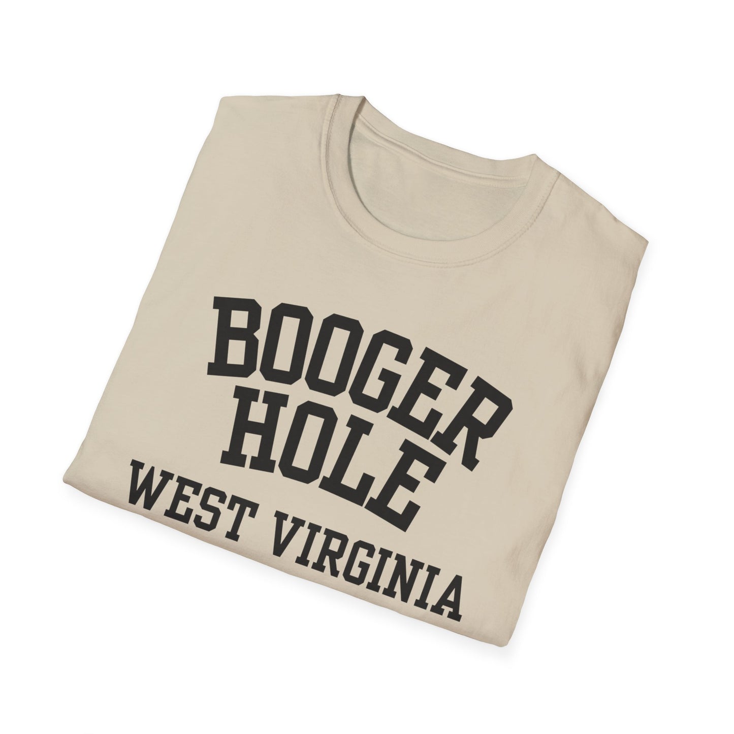 Booger Hole Funny City Name Shirt sarcastic tee unisex funny shirt novelty tshirt for adults retro city name shirt road trip souvenir shirt
