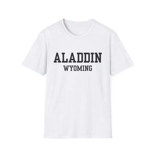 Aladdin Funny City Name T-Shirt gift for travelers unisex funny shirt novelty t-shirt for adults road trip souvenir shirt quirky town shirt