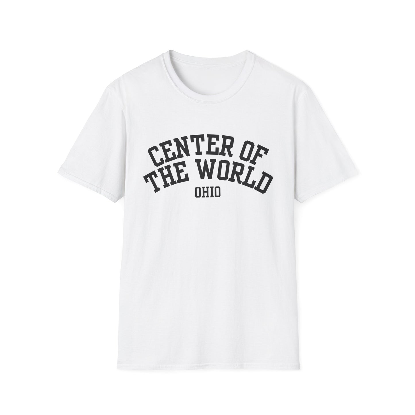 Center of the World Funny City Name T-Shirt retro city name shirt quirky town shirt sarcastic graphic tee funny city name shirt novelty t-shirt for adults