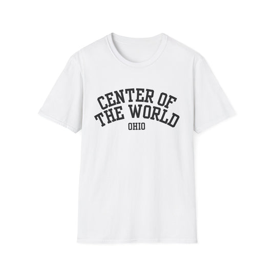Center of the World Funny City Name T-Shirt retro city name shirt quirky town shirt sarcastic graphic tee funny city name shirt novelty t-shirt for adults