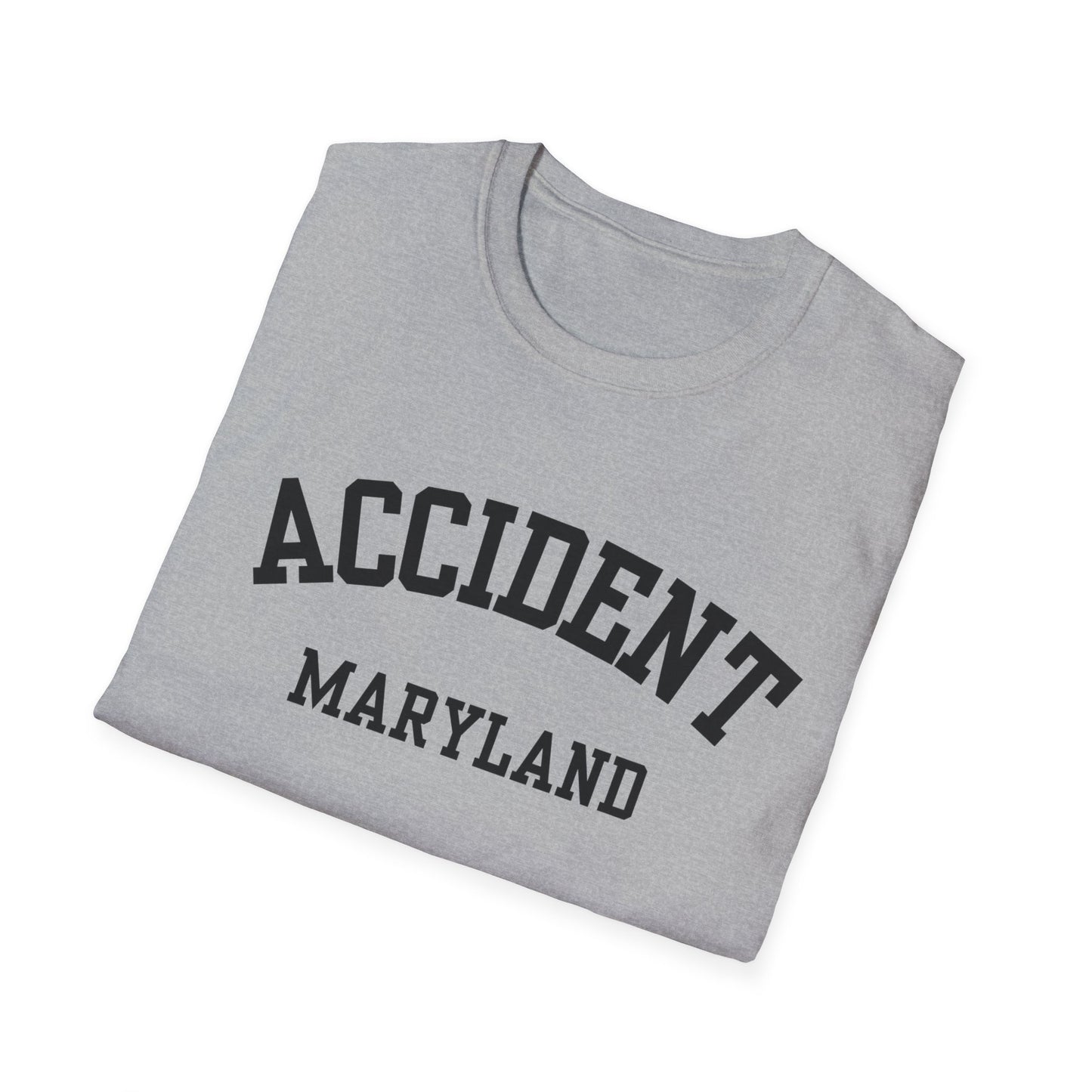 Accident Funny City Name T-Shirt hometown pride shirt novelty tshirt for adults unisex funny gift for travelers road trip souvenir shirt