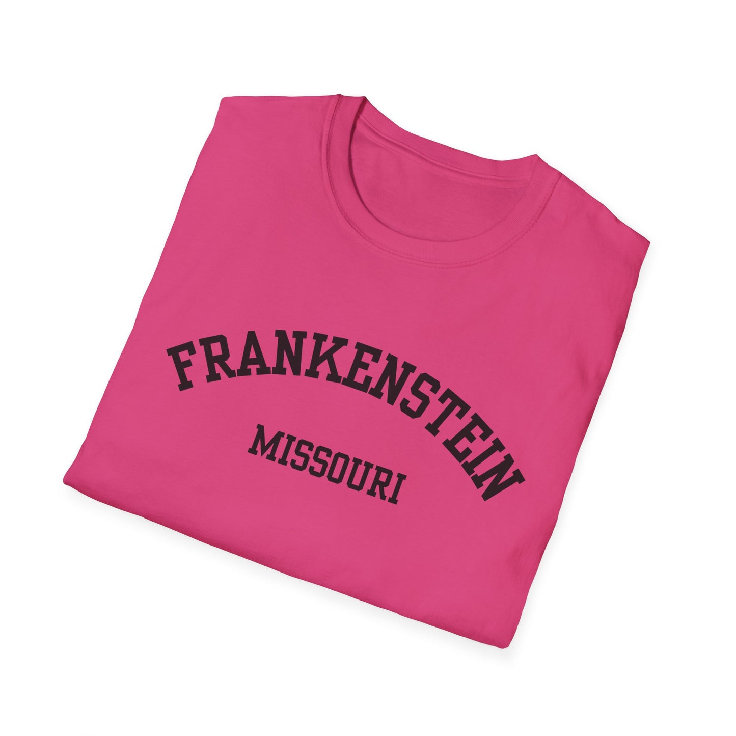 Frankenstein Funny City Name T-Shirt retro city name shirt novelty t-shirt for adults hometown pride shirt unisex funny shirt sarcastic graphic tee