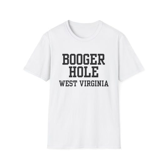 Booger Hole Funny City Name TShirt retro name shirt road trip souvenir shirt gift for travelers funny city name shirt custom city t-shirt