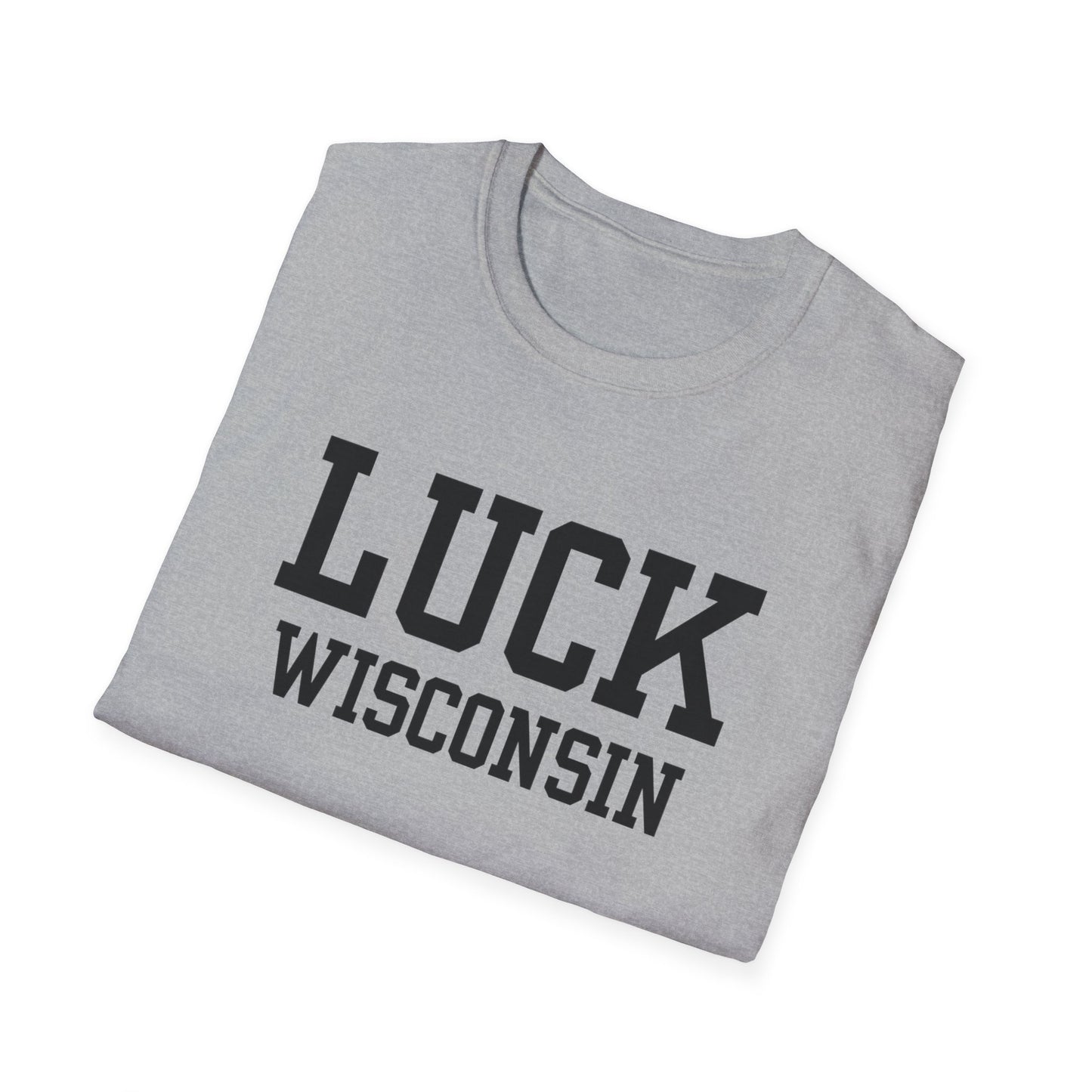 Luck Funny City Name T-Shirt retro city name shirt sarcastic graphic tee unisex funny shirt road trip souvenir shirt funny city name shirt
