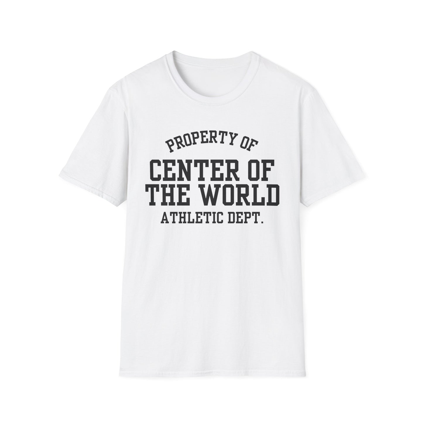 Center of the World Funny City Name T-Shirt sarcastic graphic tee road trip souvenir shirt novelty t-shirt for adults funny city name shirt unisex funny shirt