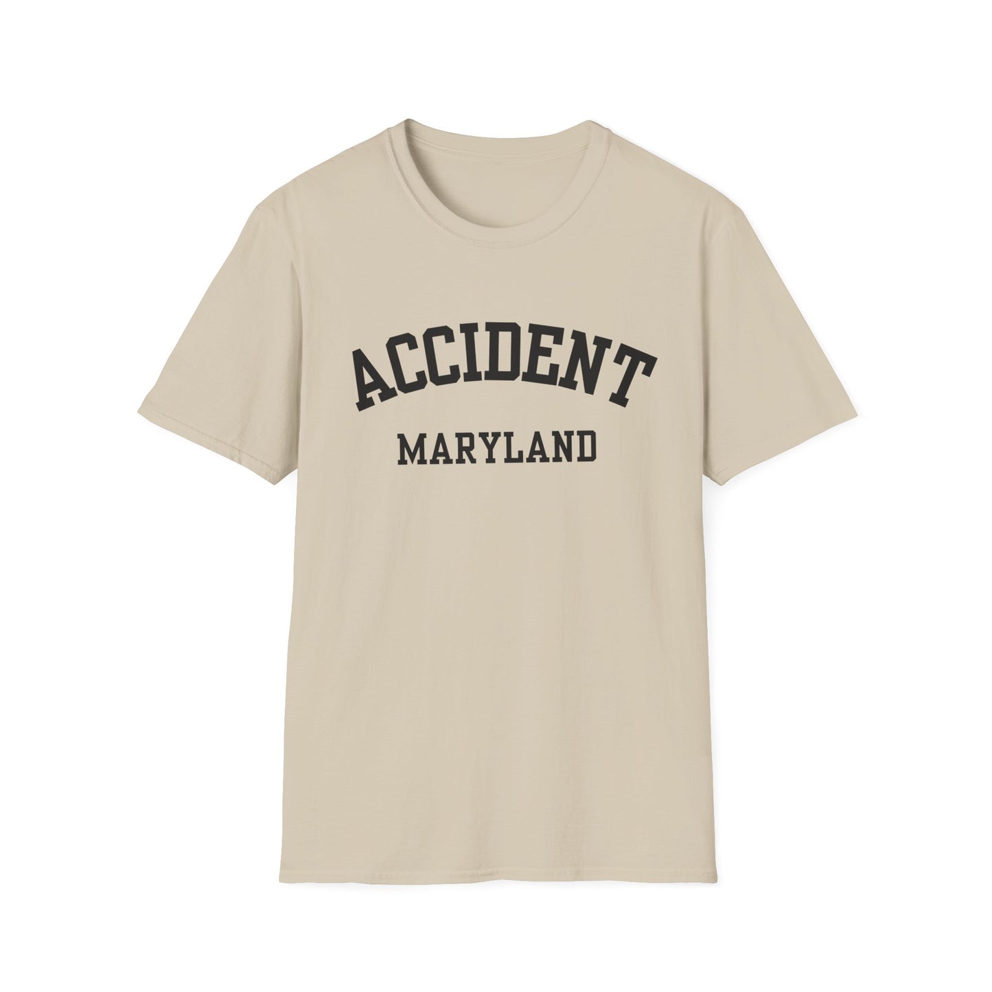 Accident Funny City Name T-Shirt hometown pride shirt novelty tshirt for adults unisex funny gift for travelers road trip souvenir shirt