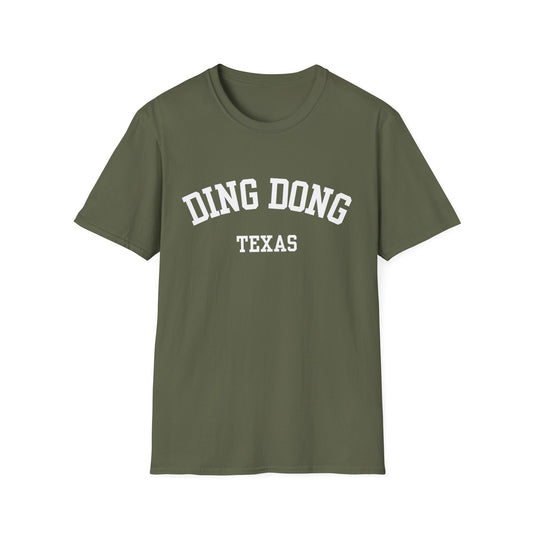 Ding Dong Funny City Name T-Shirt sarcastic shirt small town gift quirky place tee gag gift tee local pride tee silly town tee