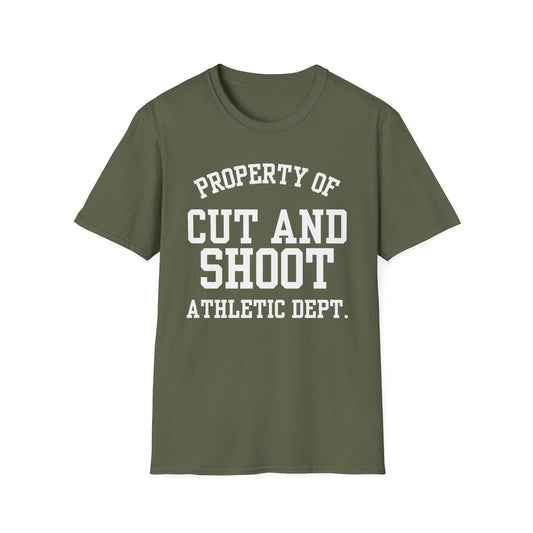 Cut and Shoot Funny City Name T-Shirt custom city tee weird town shirt travel gift tee small town gift ironic tee hometown humor