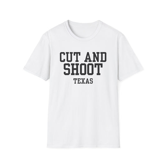 Cut and Shoot Funny City Name T-Shirt road trip souvenir shirt novelty t-shirt for adults unisex funny shirt custom city t-shirt gift for travelers