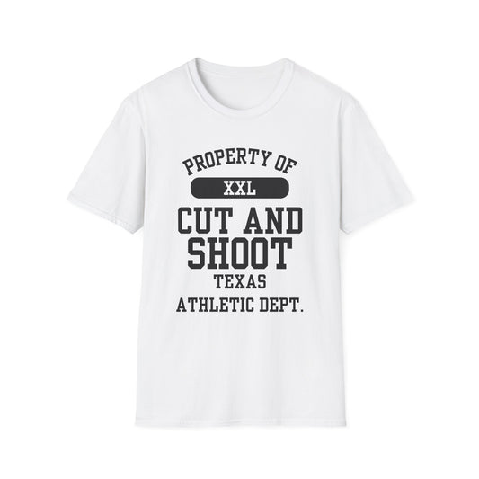 Cut and Shoot Funny City Name T-Shirt unisex funny shirt hometown pride shirt quirky town shirt sarcastic graphic tee funny city name shirt